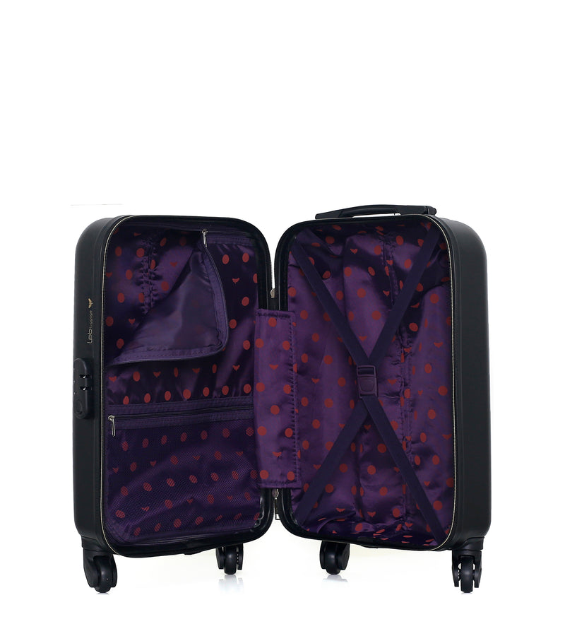 LPB LUGGAGE - Valise Cabine XS FRANCETTE-E 50 cm 4 Roues