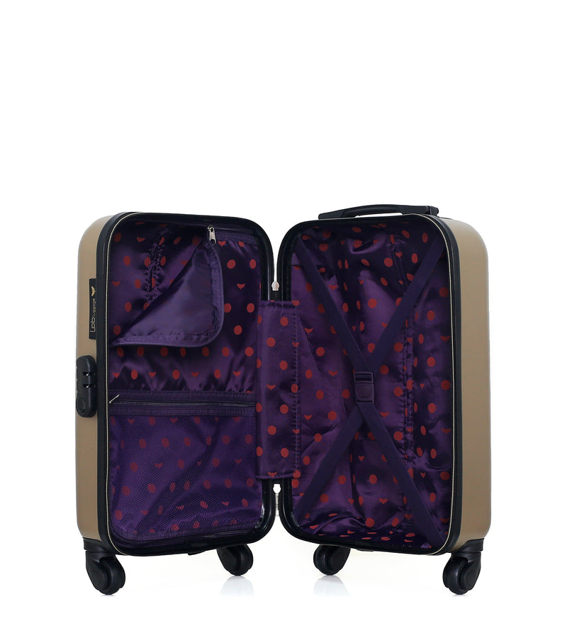 LPB LUGGAGE - Valise Cabine XS FRANCETTE-E 50 cm 4 Roues