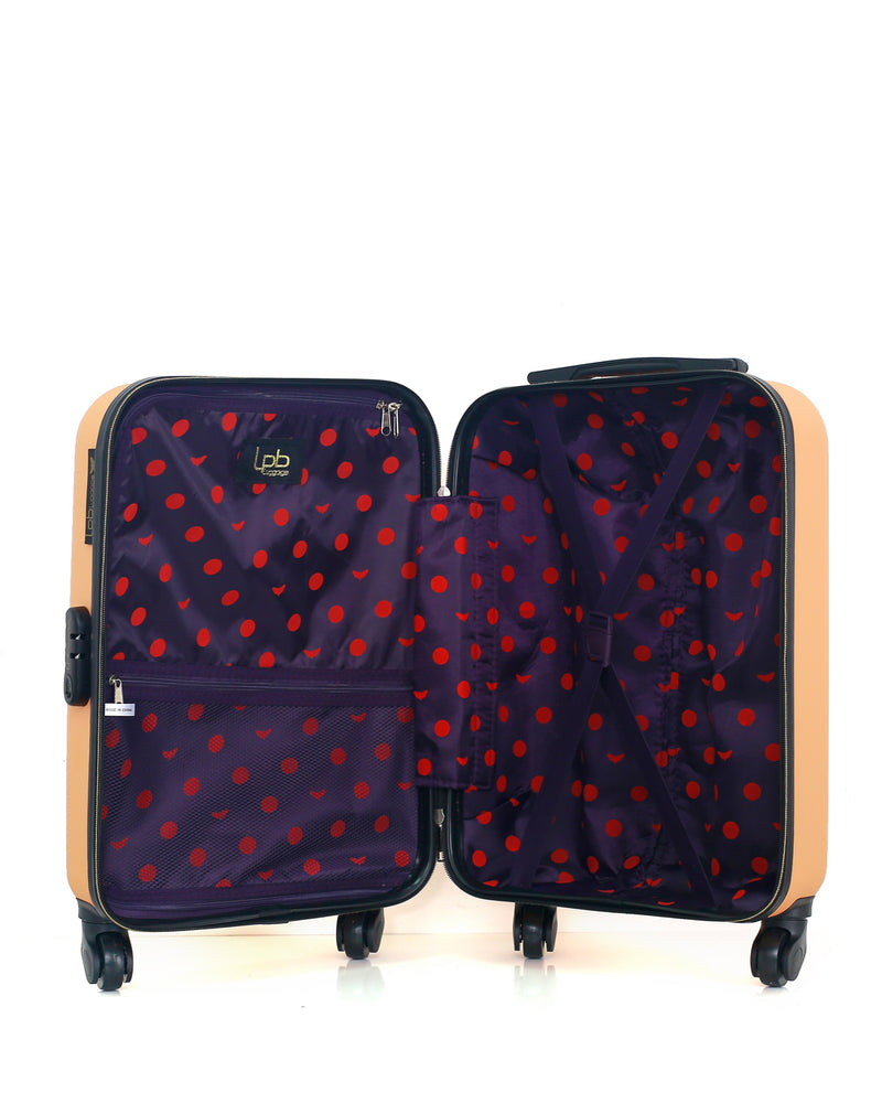 LPB LUGGAGE - Valise Cabine XS FRANCETTE-E 50 cm 4 Roues