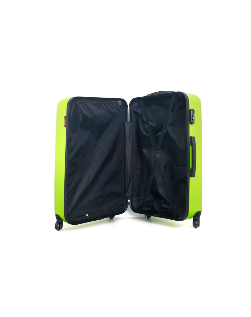 HERO - Set de 3 Valises ATLANTA 75 cm 4 Roues