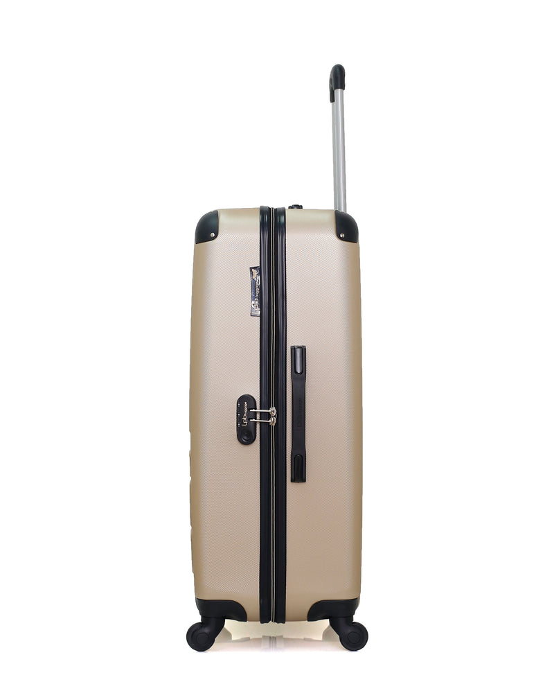 LPB LUGGAGE - Set de 4 Valises MARIANNE-M 75 cm 4 Roues
