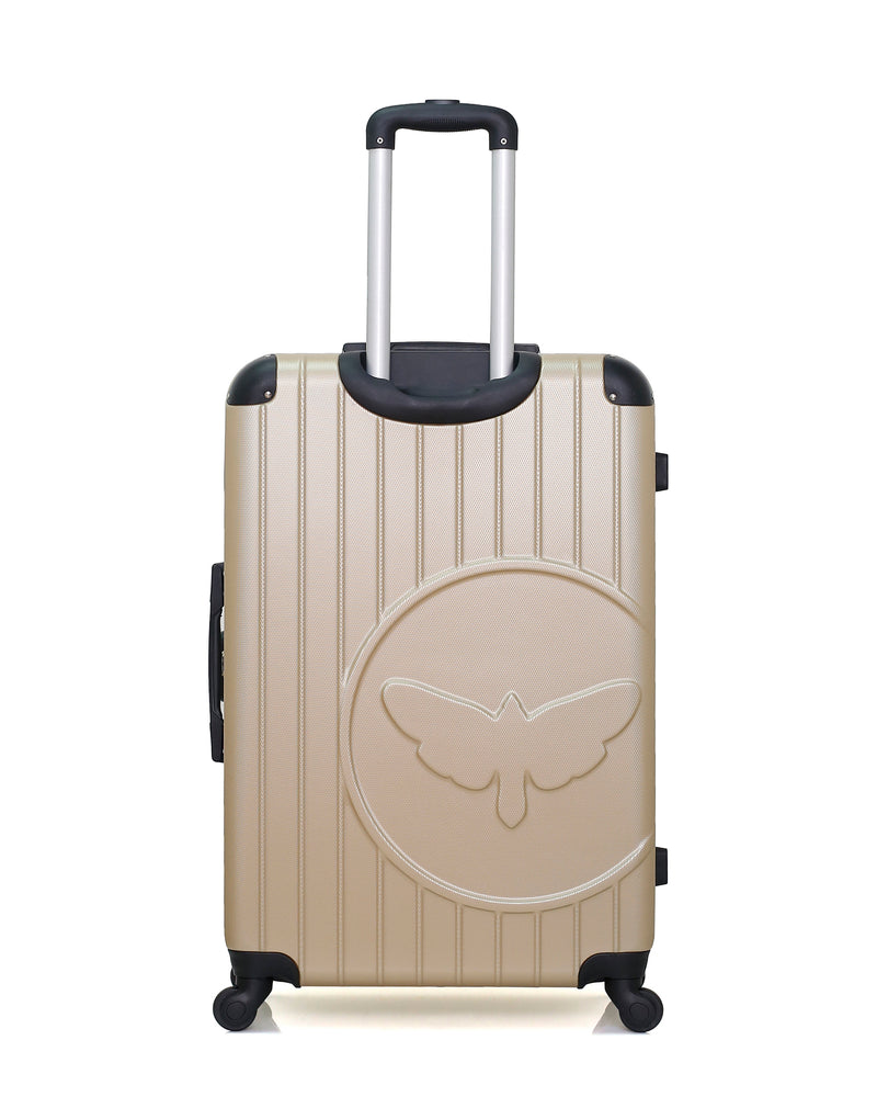 LPB LUGGAGE - Set de 4 Valises MARIANNE-M 75 cm 4 Roues