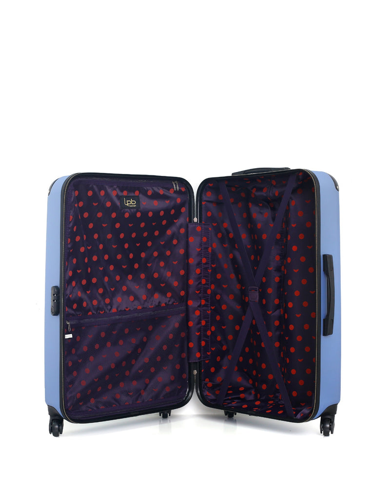 LPB LUGGAGE - Set de 4 Valises MARIANNE-M 75 cm 4 Roues