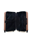 WAVE PARIS - Lot de 3 - Valises grand format, weekend et vanity SELENGA