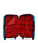 BLUESTAR - Valise Cabine MADRID 55 cm 4 Roues