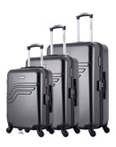 AMERICAN TRAVEL - Set de 3 Valises DETROIT