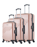 AMERICAN TRAVEL - Set de 3 Valises DETROIT