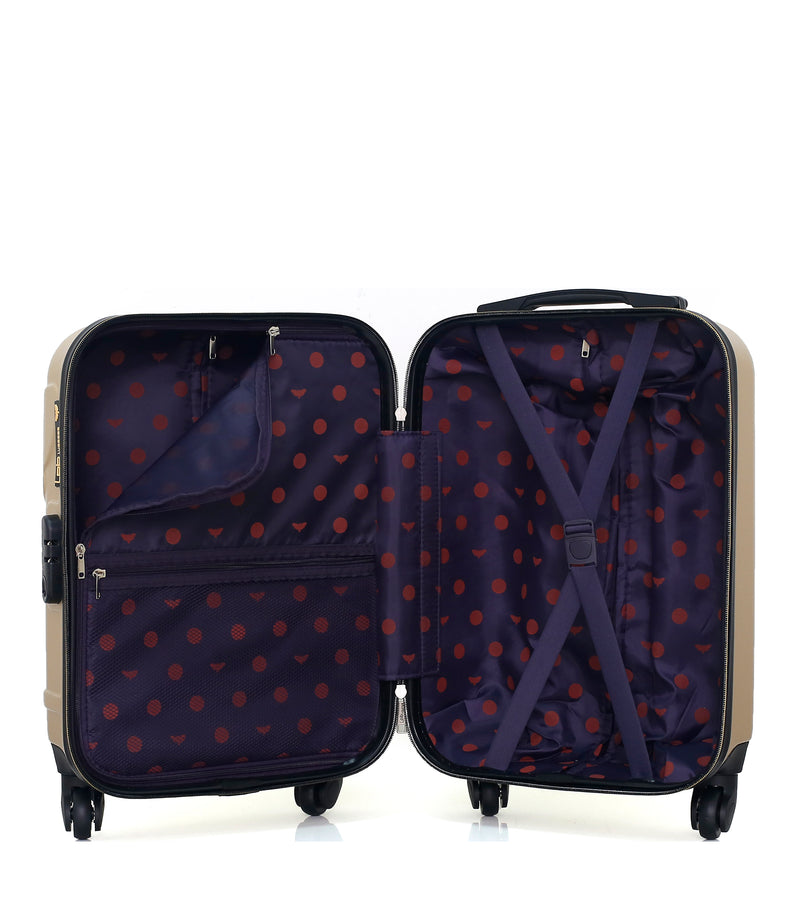 LPB LUGGAGE - Valise Cabine XS NORINE-E 50 cm 4 Roues