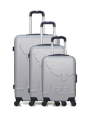 LPB LUGGAGE - Set de 3 Valises NORINE-A
