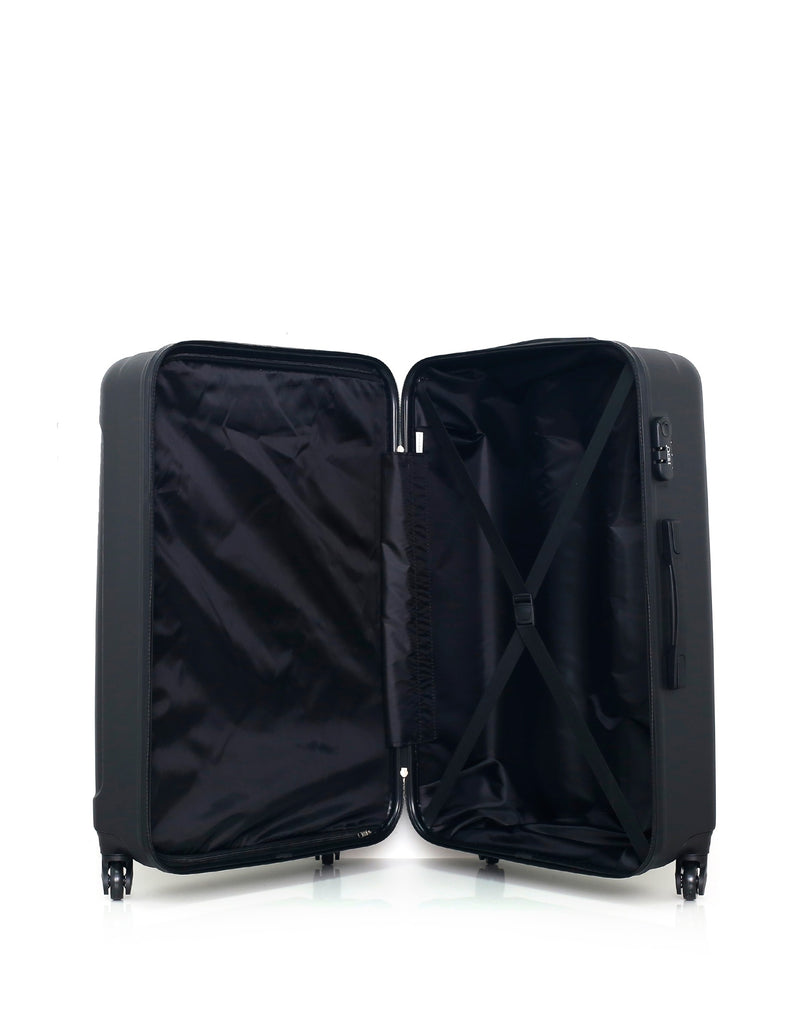 HERO - Set de 3 Valises ALPES 75 cm 4 Roues