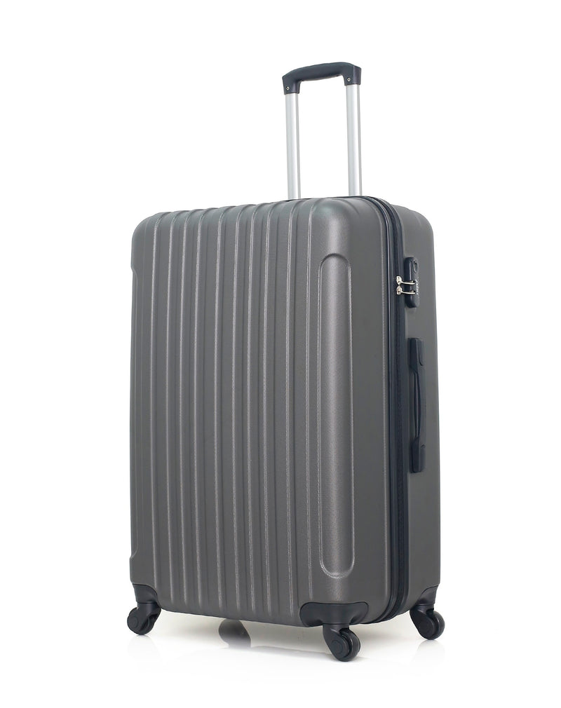HERO - Set de 3 Valises ALPES 75 cm 4 Roues