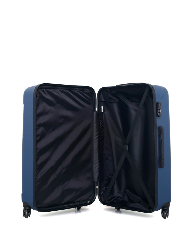 HERO - Set de 3 Valises ALPES 75 cm 4 Roues