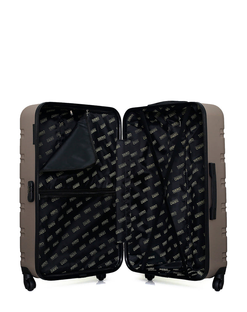 HERO - Lot de 3 - Valise grand format, valise cabine et valise cabine XXS RENOSO