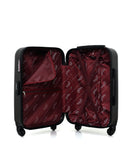 AMERICAN TRAVEL - Lot de 2 - Valises weekend et cabine QUEENS