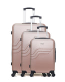 AMERICAN TRAVEL - Set de 3 Valises QUEENS