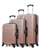 AMERICAN TRAVEL - Set de 3 Valises QUEENS