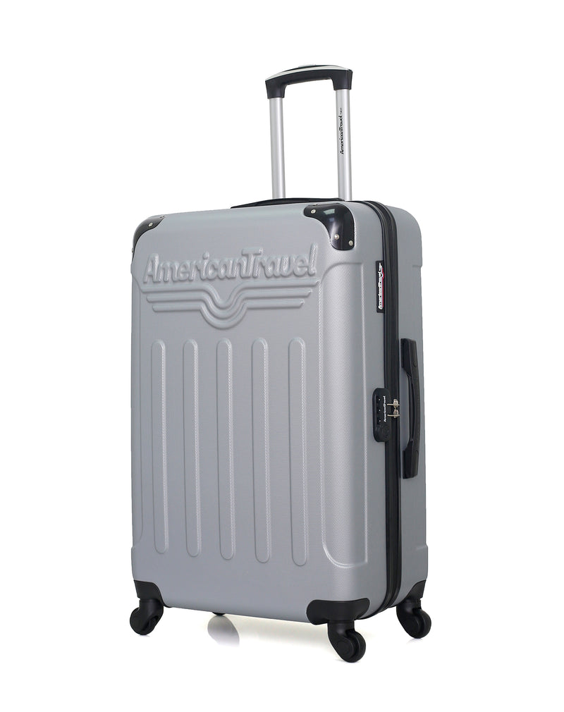 AMERICAN TRAVEL - Set de 3 Valises HARLEM-A 70 cm 4 Roues
