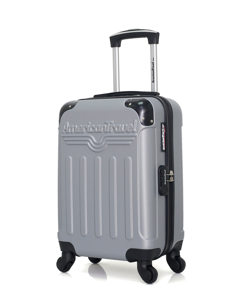 AMERICAN TRAVEL - Valise Cabine XS HARLEM-E 50 cm 4 Roues