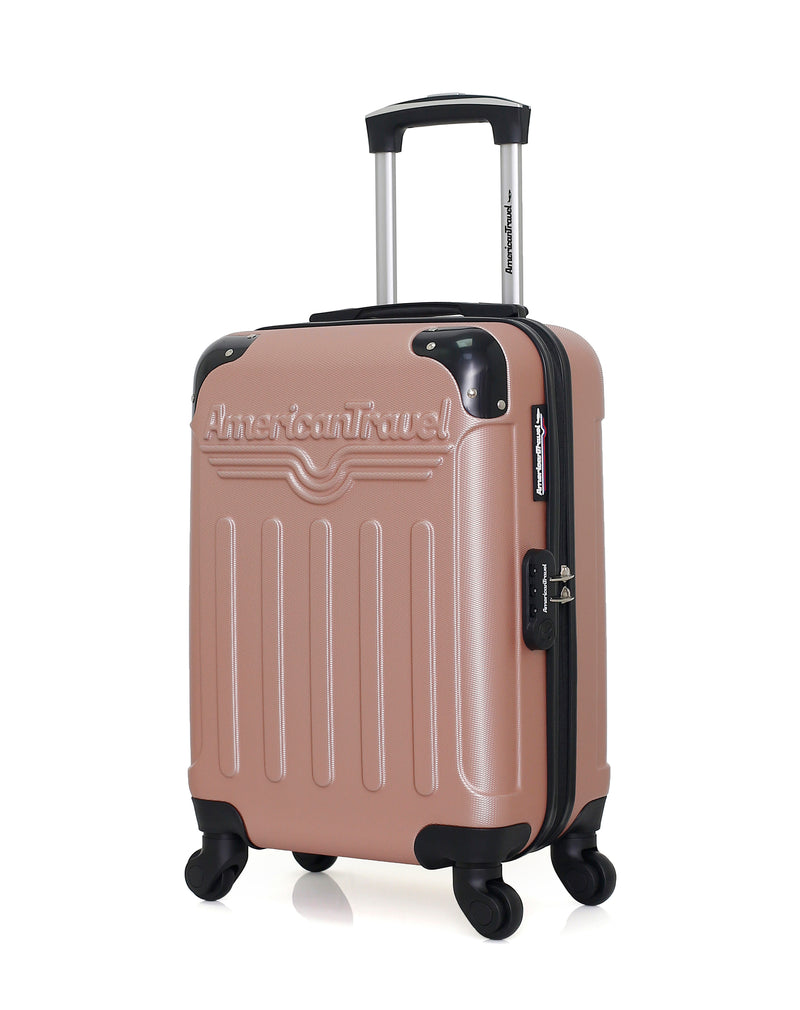 AMERICAN TRAVEL - Valise Cabine XS HARLEM-E 50 cm 4 Roues