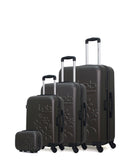 LPB LUGGAGE - Set de 4 Valises ELEONOR-C