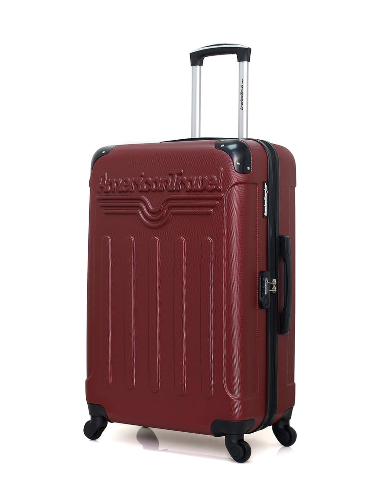 AMERICAN TRAVEL - Set de 3 Valises HARLEM-A 70 cm 4 Roues