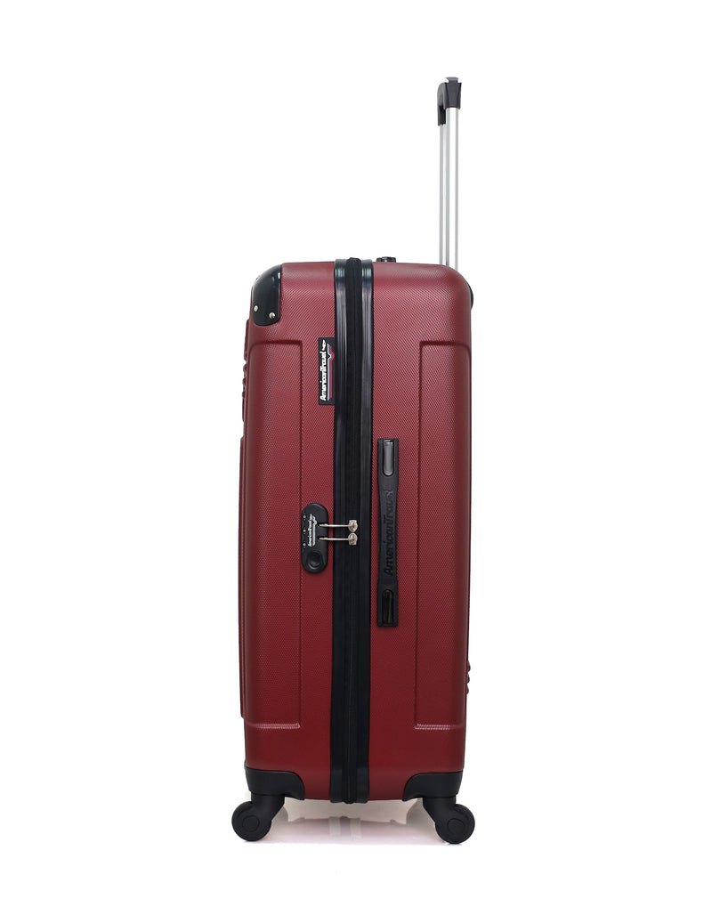 AMERICAN TRAVEL - Set de 3 Valises HARLEM-A 70 cm 4 Roues