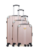 LPB LUGGAGE - Set de 3 Valises AMELIE-A 70 cm 4 Roues