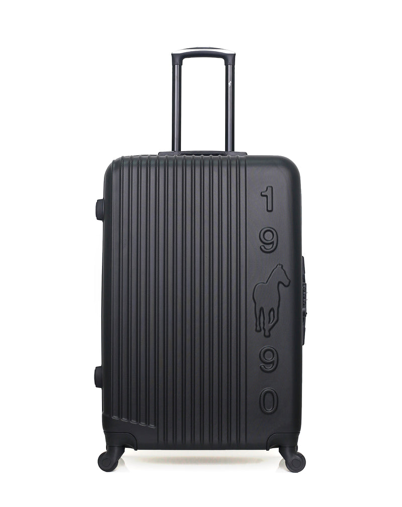 GENTLEMAN FARMER - Valise Grand Format ABS LIAM 4 Roues 75 cm