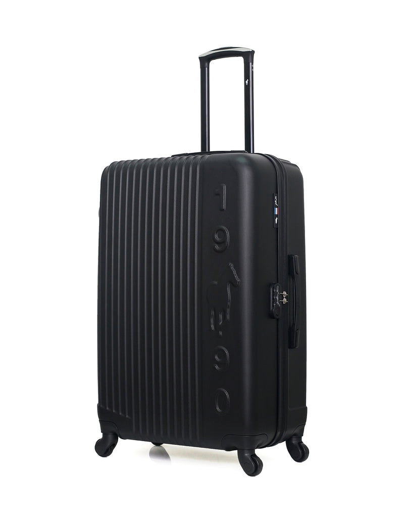 GENTLEMAN FARMER - Valise Grand Format ABS LIAM 4 Roues 75 cm