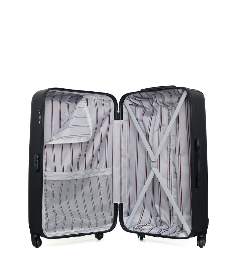 GENTLEMAN FARMER - Valise Grand Format ABS LIAM 4 Roues 75 cm