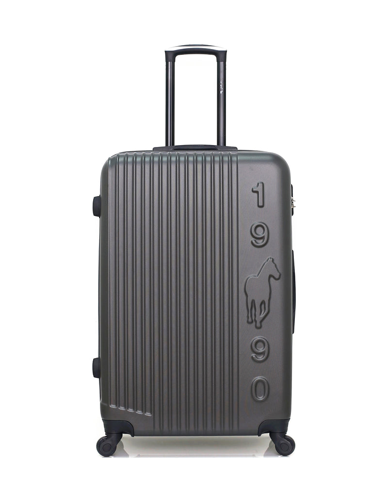 GENTLEMAN FARMER - Valise Grand Format ABS LIAM 4 Roues 75 cm