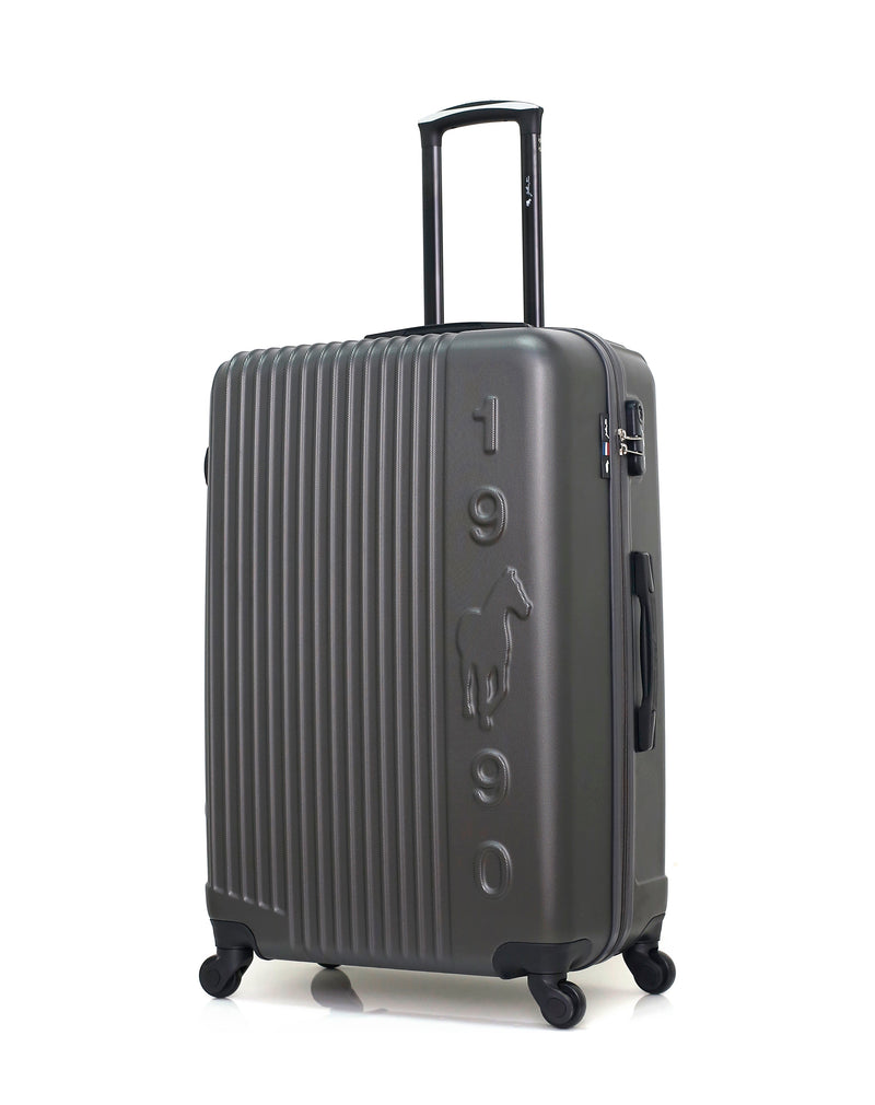 GENTLEMAN FARMER - Valise Grand Format ABS LIAM 4 Roues 75 cm