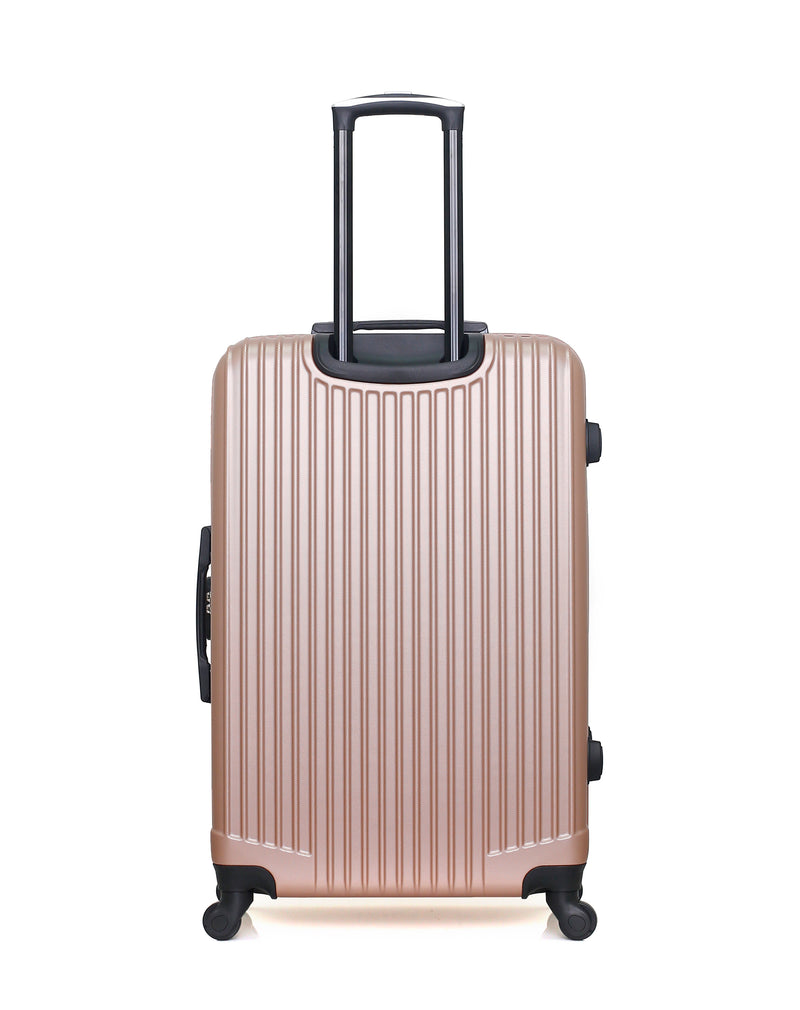 GENTLEMAN FARMER - Valise Grand Format ABS LIAM 4 Roues 75 cm