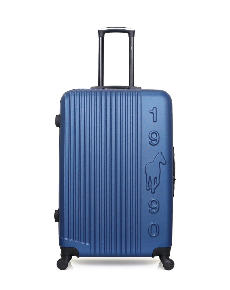 GENTLEMAN FARMER - Valise Grand Format ABS LIAM 4 Roues 75 cm
