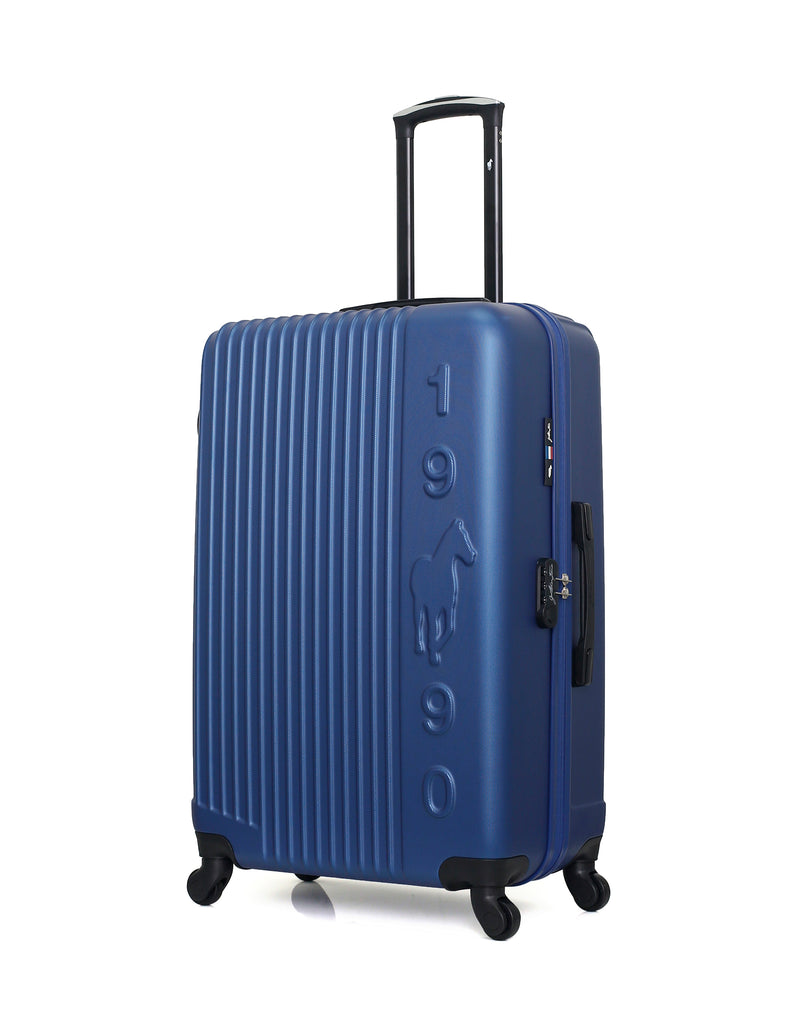 GENTLEMAN FARMER - Valise Grand Format ABS LIAM 4 Roues 75 cm