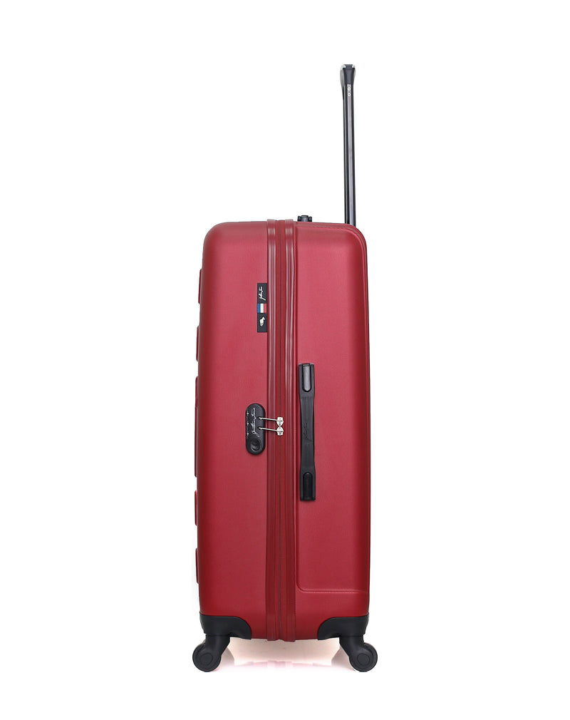 GENTLEMAN FARMER - Valise Grand Format ABS LIAM 4 Roues 75 cm
