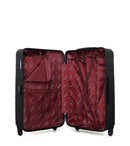 AMERICAN TRAVEL - Lot de 2 - Valises grand format et cabine XXS MEMPHIS