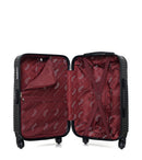 AMERICAN TRAVEL - Lot de 2 - Valises weekend et cabine MEMPHIS