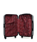 AMERICAN TRAVEL - Lot de 2 - Valises weekend et cabine MEMPHIS