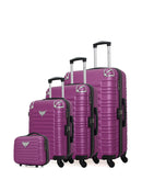 LPB LUGGAGE - Set de 4 Valises GIULIA-C