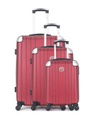 LPB LUGGAGE - Set de 3 Valises AMELIE-A 70 cm 4 Roues