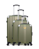 LPB LUGGAGE - Set de 3 Valises AMELIE-A 70 cm 4 Roues