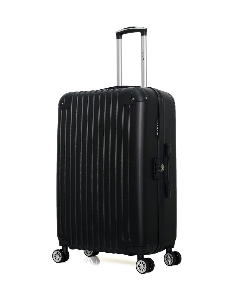 WAVE PARIS - Set de 3 Valises TAGE 75 cm 4 Roues