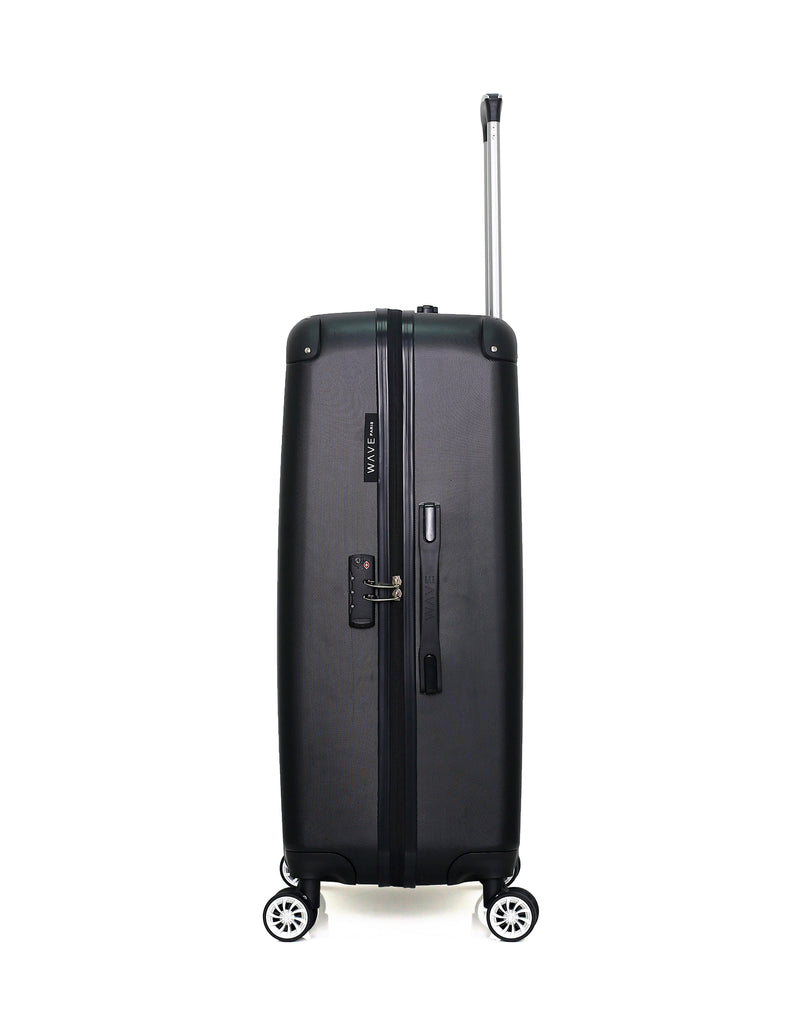 WAVE PARIS - Set de 3 Valises TAGE 75 cm 4 Roues