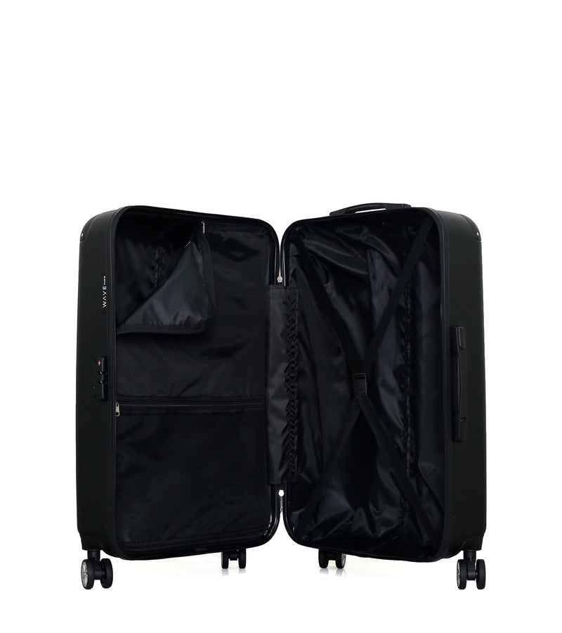 WAVE PARIS - Set de 3 Valises TAGE 75 cm 4 Roues