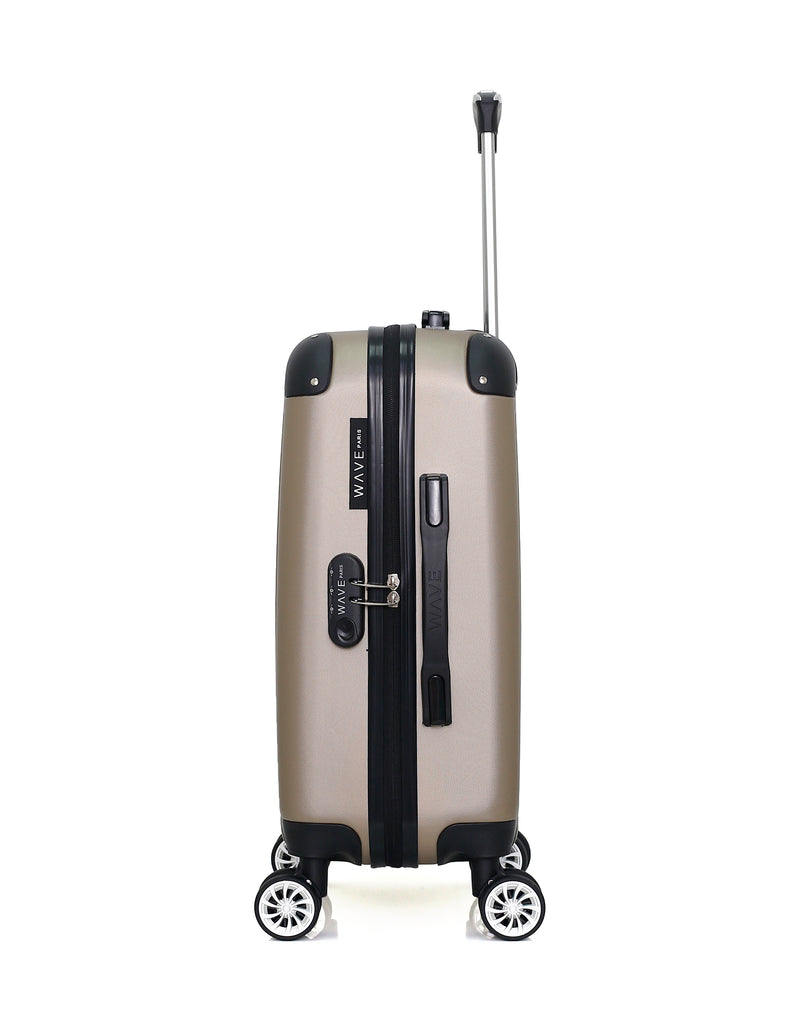 WAVE PARIS - Valise Cabine TAGE 55 cm 4 Roues