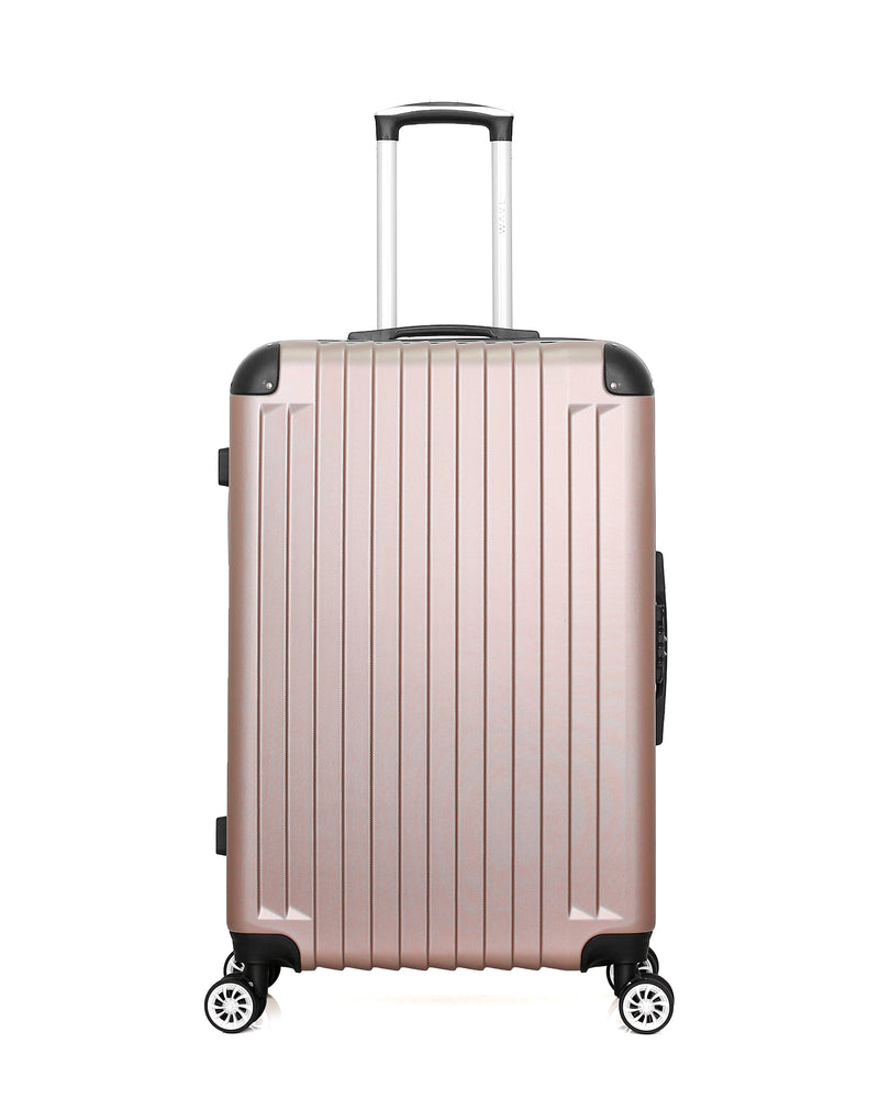 WAVE PARIS - Set de 3 Valises TAGE 75 cm 4 Roues