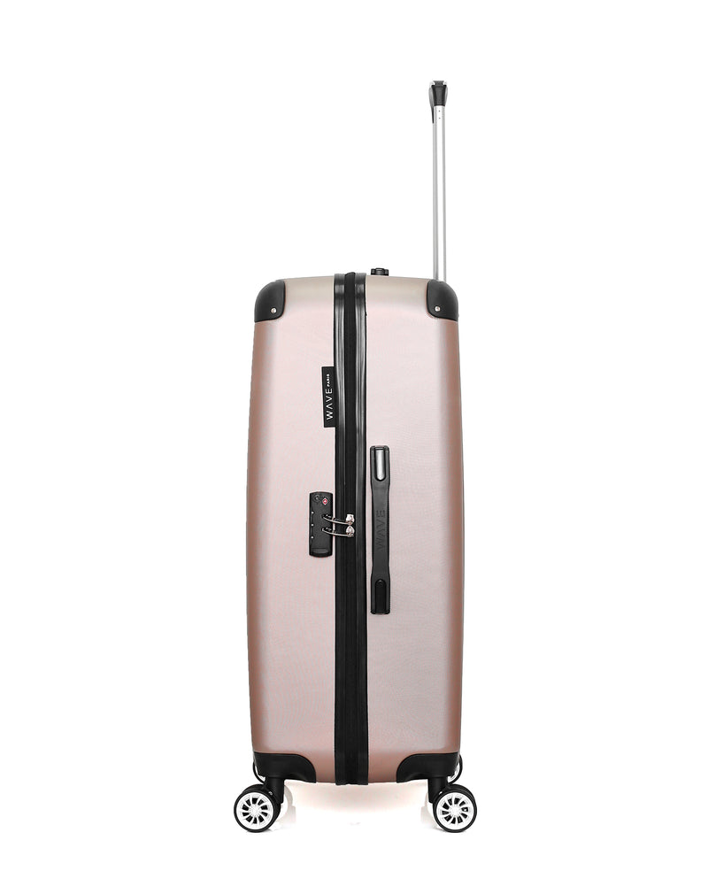 WAVE PARIS - Set de 3 Valises TAGE 75 cm 4 Roues
