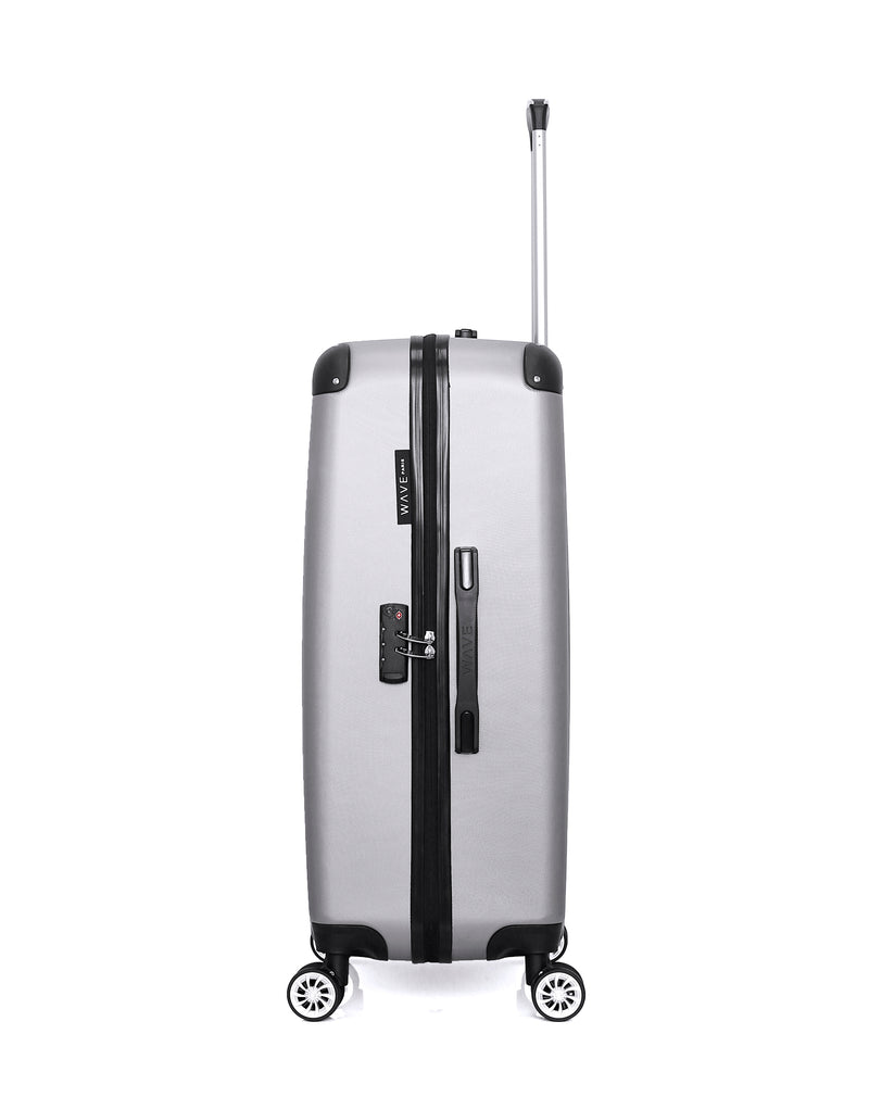 WAVE PARIS - Set de 3 Valises TAGE 75 cm 4 Roues