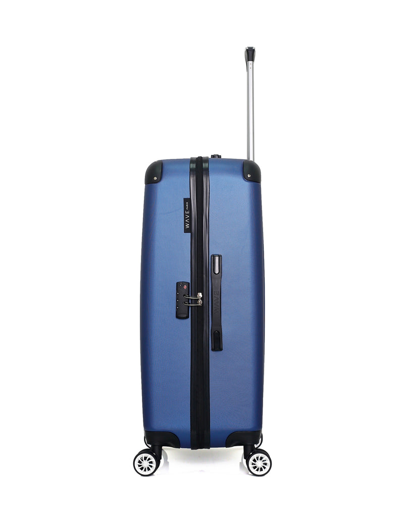 WAVE PARIS - Set de 3 Valises TAGE 75 cm 4 Roues